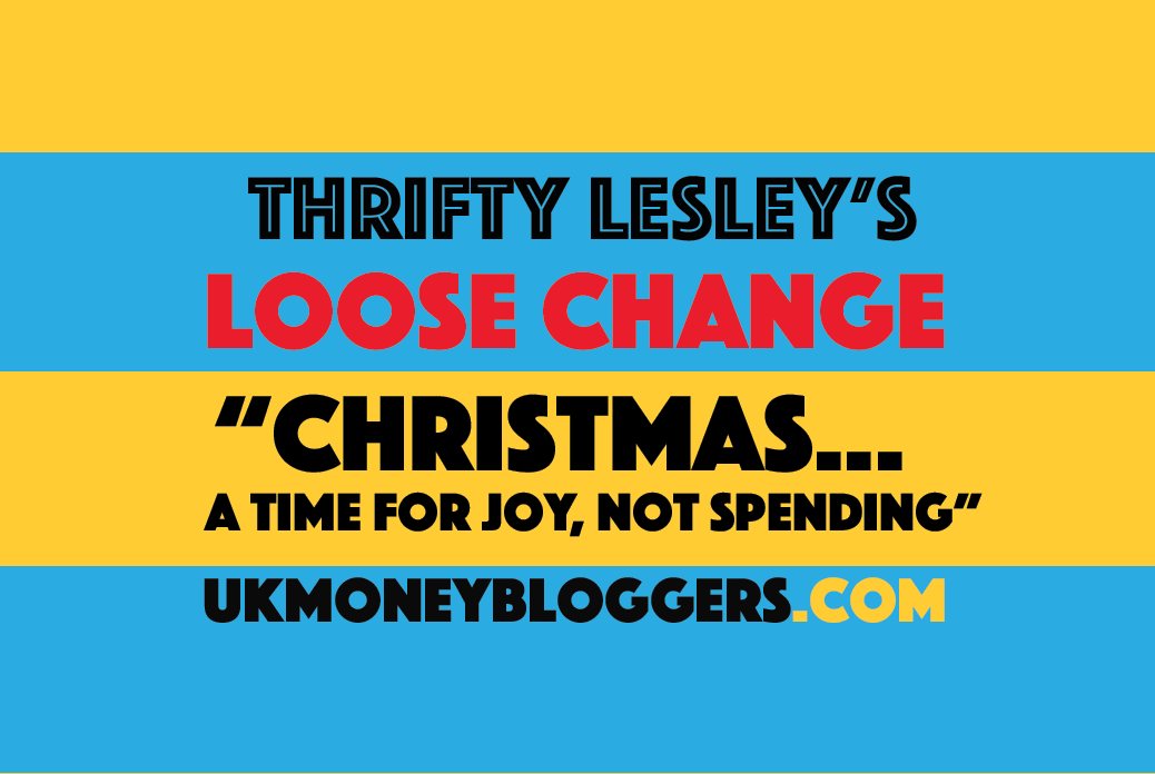 Loose change Christmas time for joy not spending