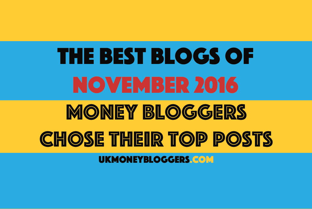 Best money blogs November 2016