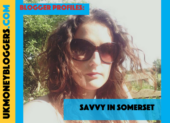 UK money blogger Fiona from Savvy In Somerset