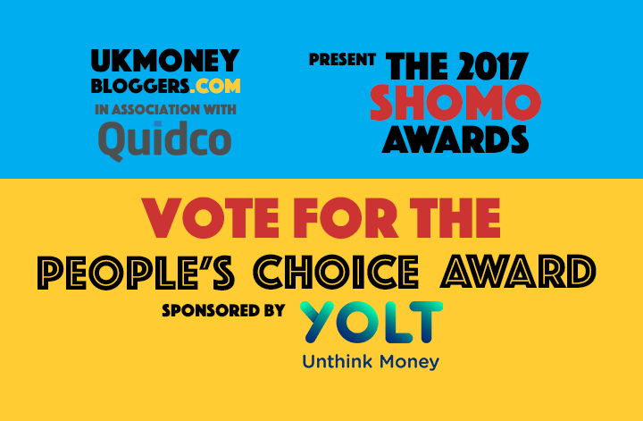 people's choice SHOMO award Yolt UK Money Bloggers