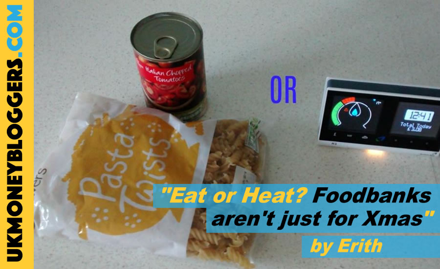 Loose Change - choosing between eating and heating - foodbanks aren't just for Xmas